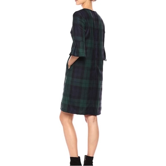 Pendleton‎ maya wool green plaid dress - Picture 2 of 12